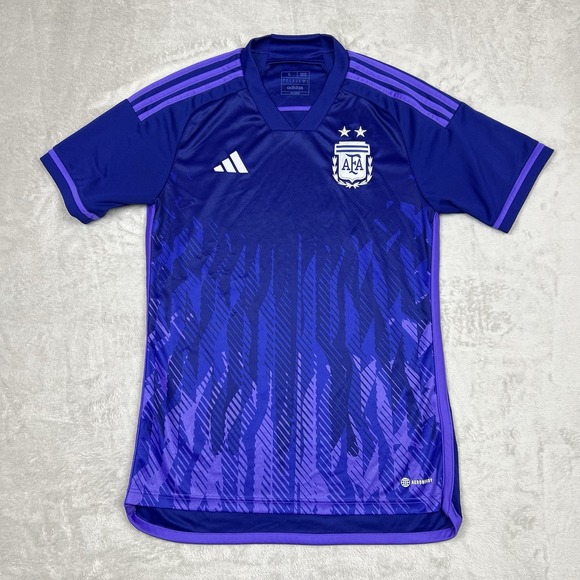 Adidas‎ Argentina 2022 World Cup Away Jersey Slim Fit Men's Small - Picture 1 of 8